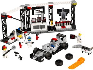 McLaren Mercedes Pit Stop