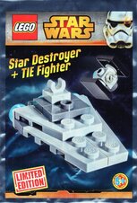 Micro Star Destroyer and TIE Fighter