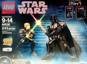Luke Skywalker and Darth Vader